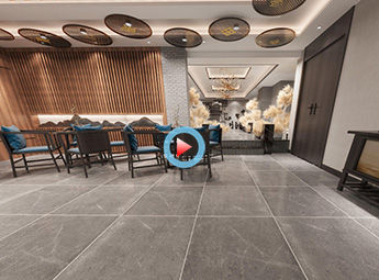 富陽養生足浴SPA會所設計裝修全景案例